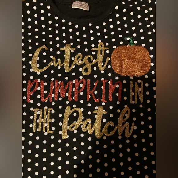 Girls Boutique Size Large Polka Dot Graphic Long Sleeve Top - Picture 13 of 13